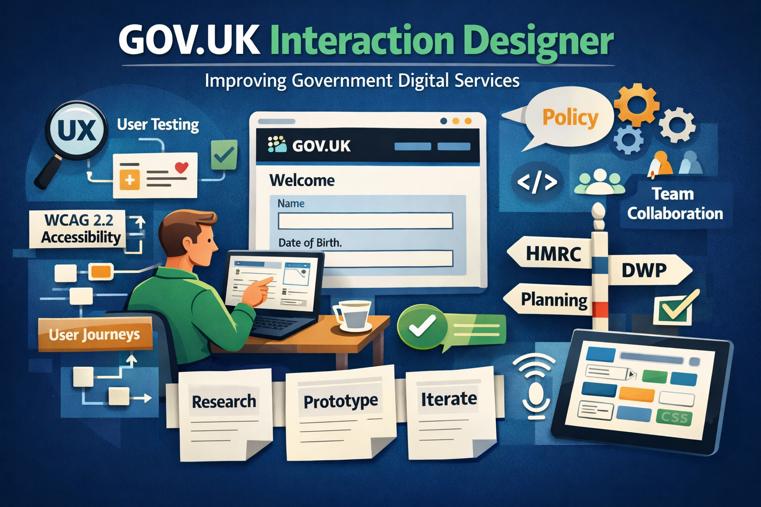 GOV.UK Interaction Designer: What the Role Actually Involves